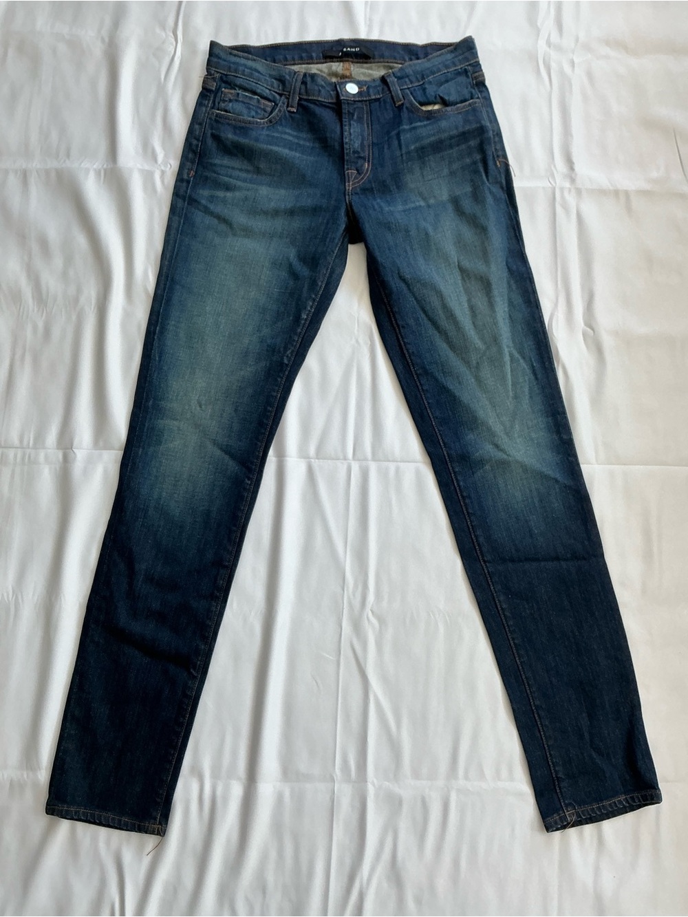 J Brand Indigo Straight Leg Jeans